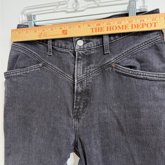 Abercrombie & Fitch Washed Black The 90’ Relaxed High-Rise Jeans - Picture 5 of 8